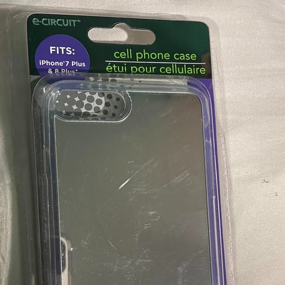 Mirrored Cell Phone Case for iPhone 7 Plus & 8 Plus - Picture 2 of 4